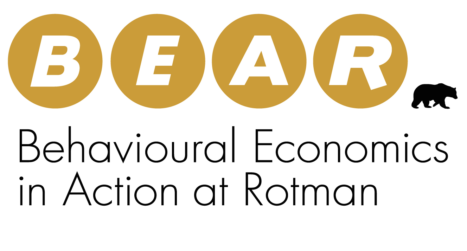 Behavioural Economics in Action at Rotman (BEAR)